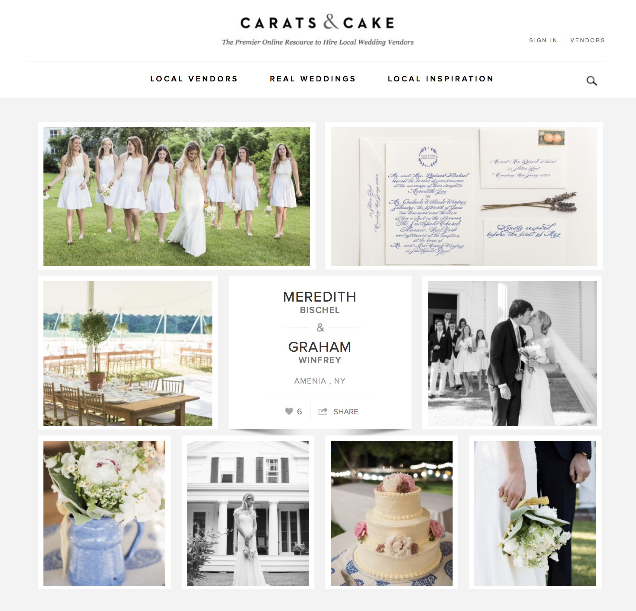 carats and cake, private estate wedding