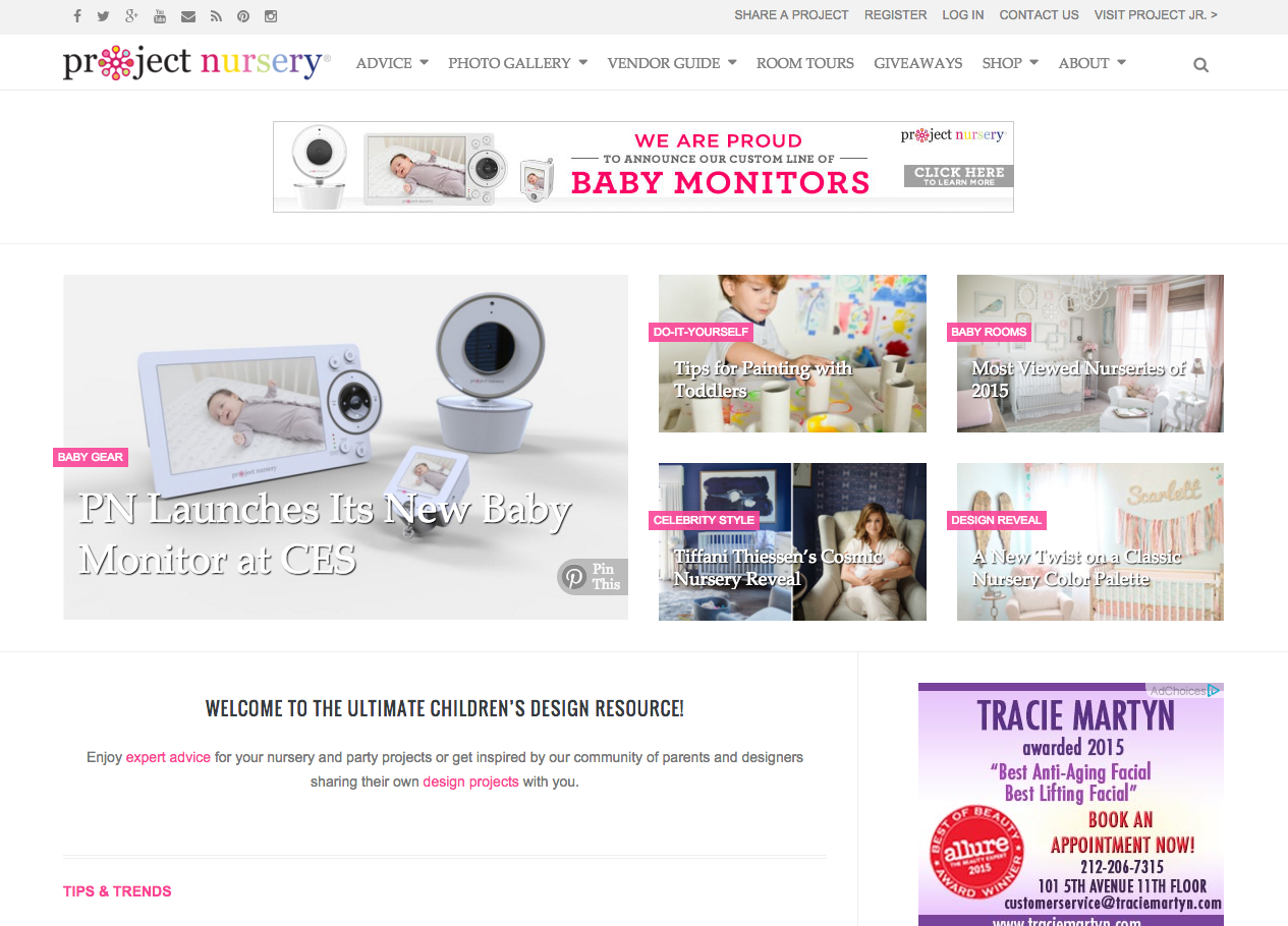 project nursery baby monitor
